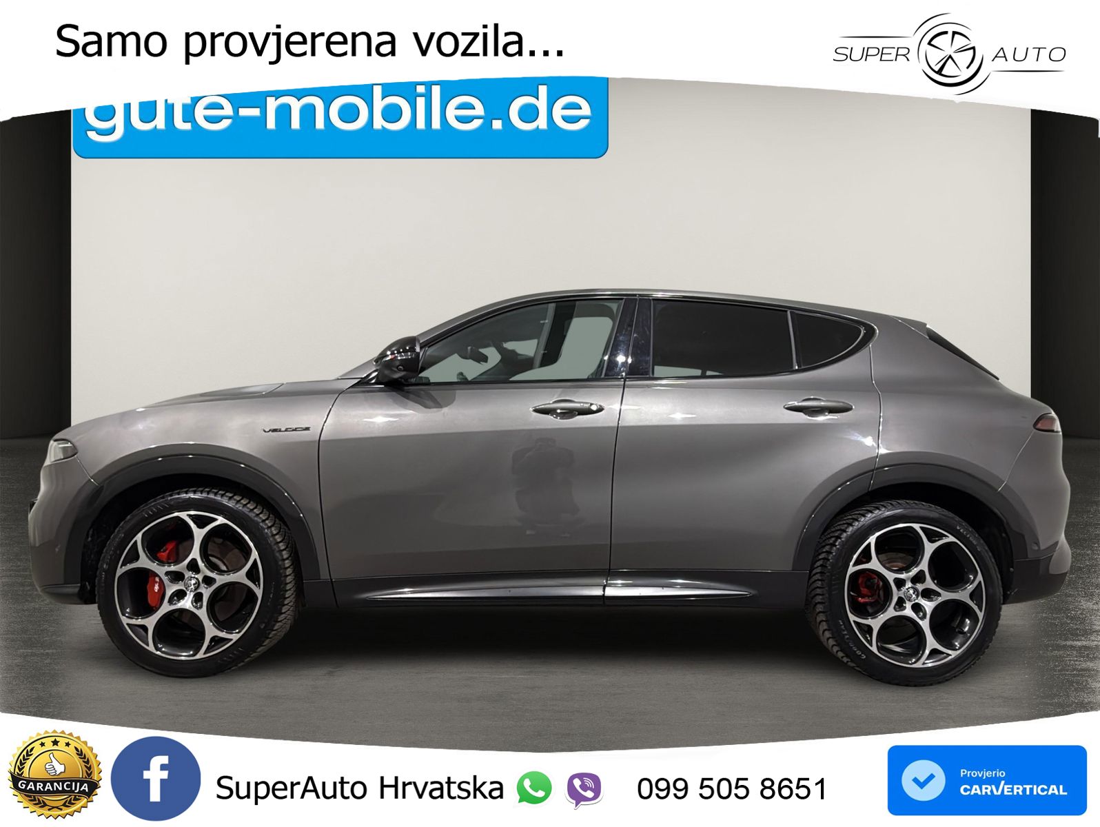 Alfa Romeo Tonale 1.5 VGT (160 KS) 48V-Hybrid TCT ACC+GR SJED+360+PANO