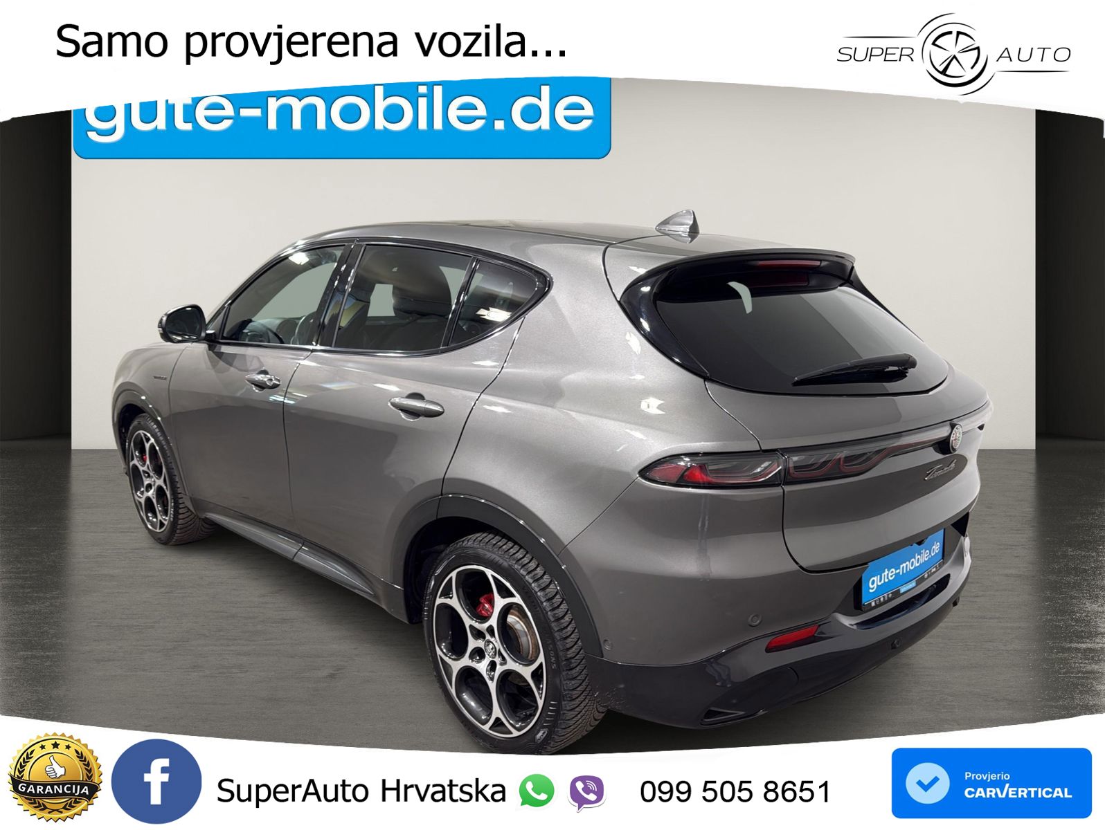 Alfa Romeo Tonale 1.5 VGT (160 KS) 48V-Hybrid TCT ACC+GR SJED+360+PANO