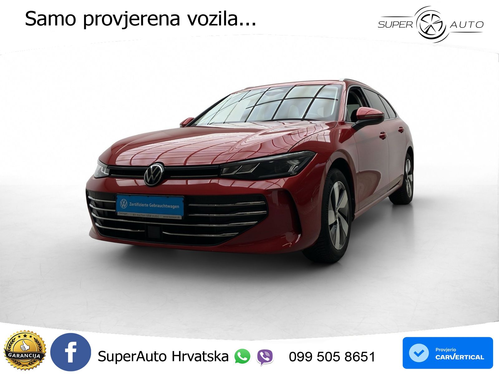 Volkswagen Passat Variant 1.5 eTSI (150 KS) DSG Business LED+GR SJED+ACC