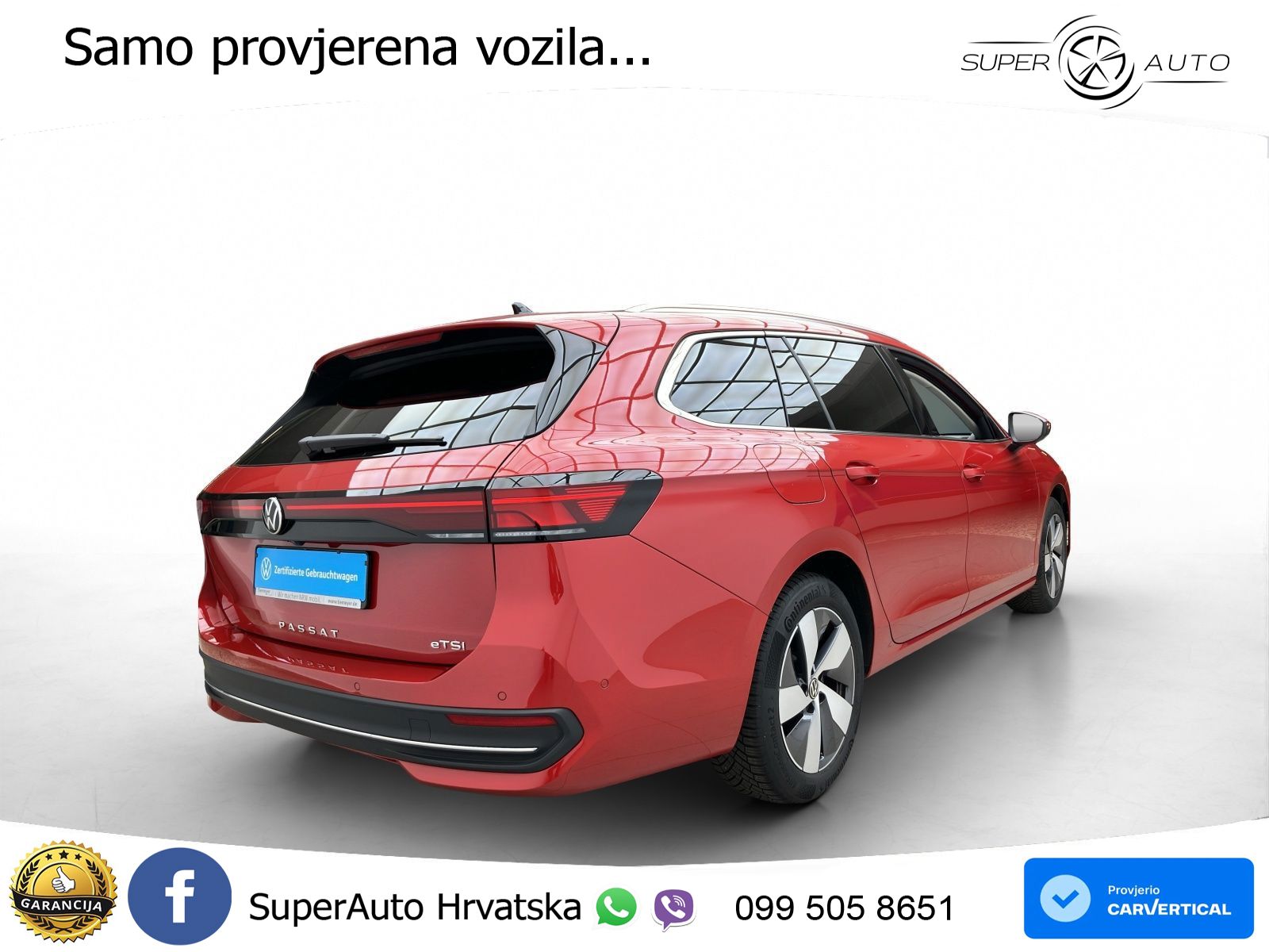 Volkswagen Passat Variant 1.5 eTSI (150 KS) DSG Business LED+GR SJED+ACC