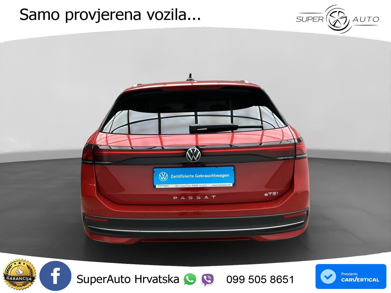 Volkswagen Passat Variant 1.5 eTSI (150 KS) DSG Business LED+GR SJED+ACC