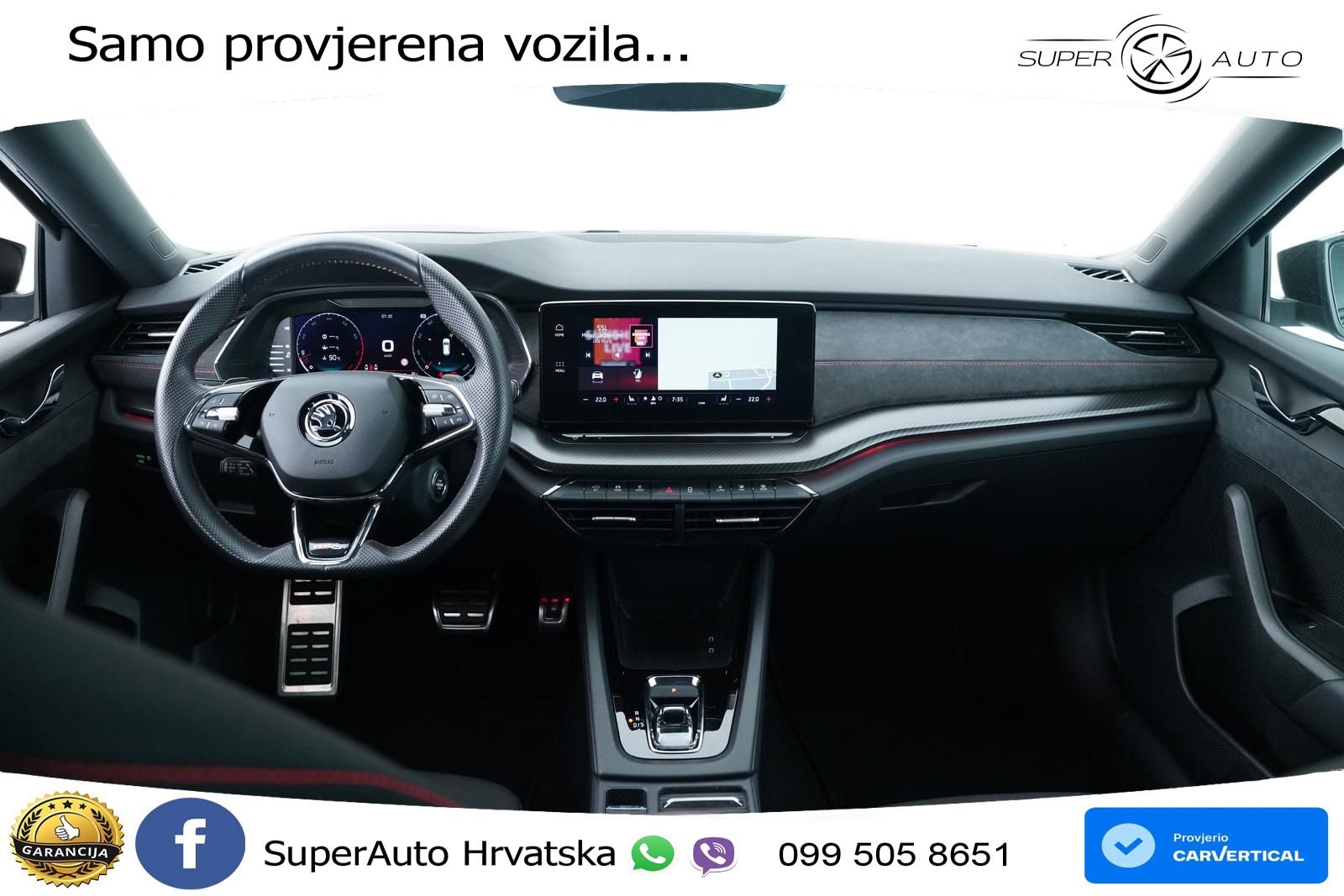 Škoda Octavia Combi RS 2.0 TSI (245 KS) DSG LED+GR SJED+ACC