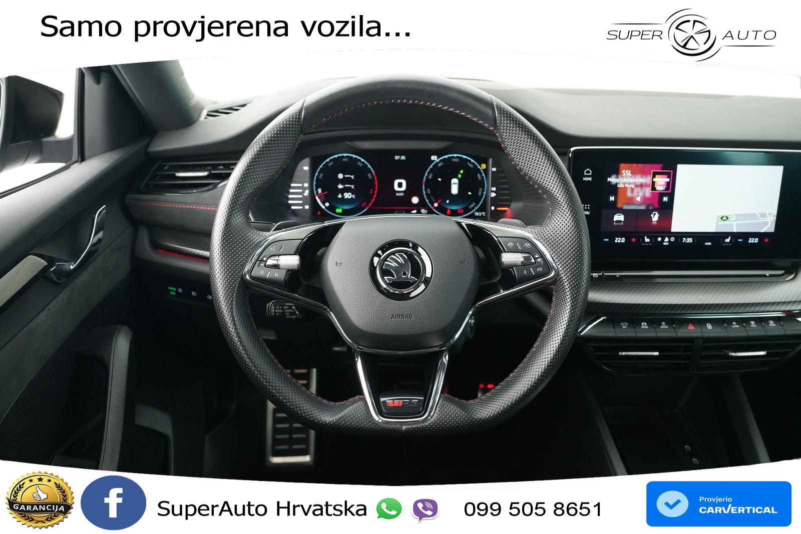 Škoda Octavia Combi RS 2.0 TSI (245 KS) DSG LED+GR SJED+ACC