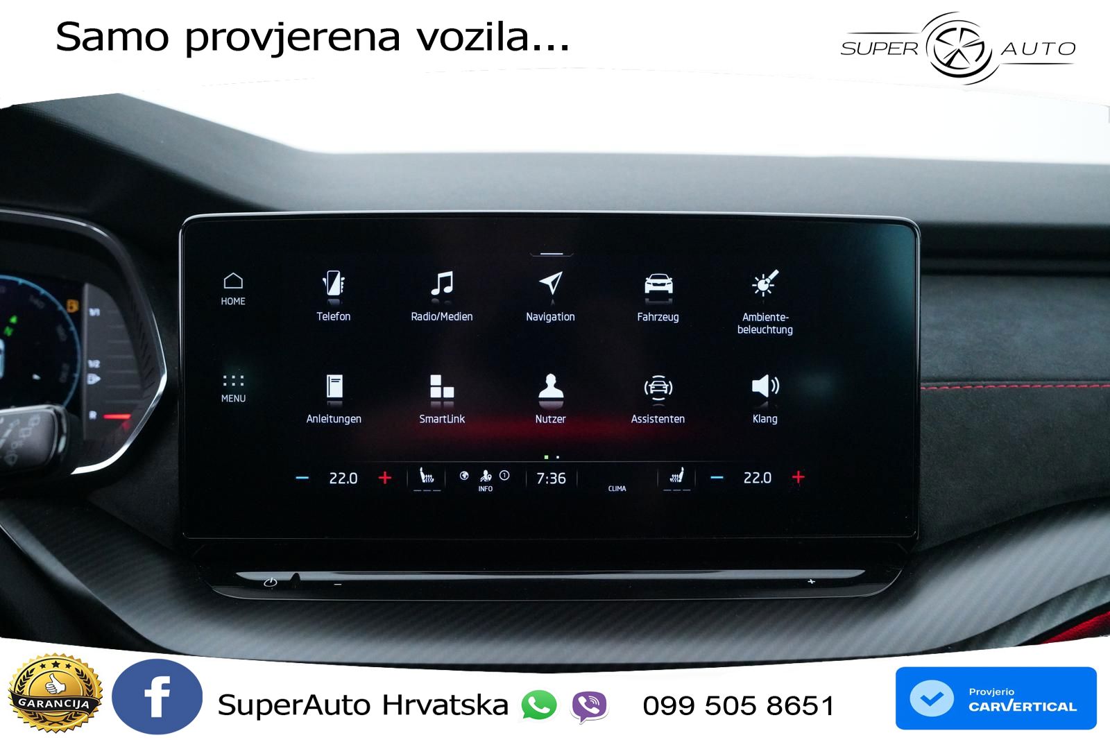 Škoda Octavia Combi RS 2.0 TSI (245 KS) DSG LED+GR SJED+ACC