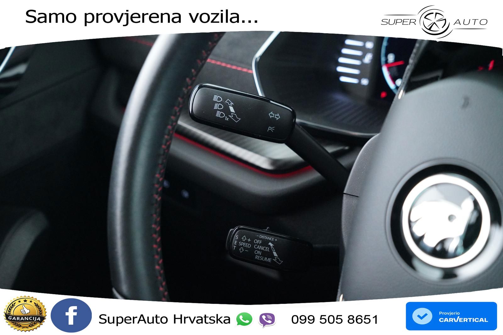Škoda Octavia Combi RS 2.0 TSI (245 KS) DSG LED+GR SJED+ACC