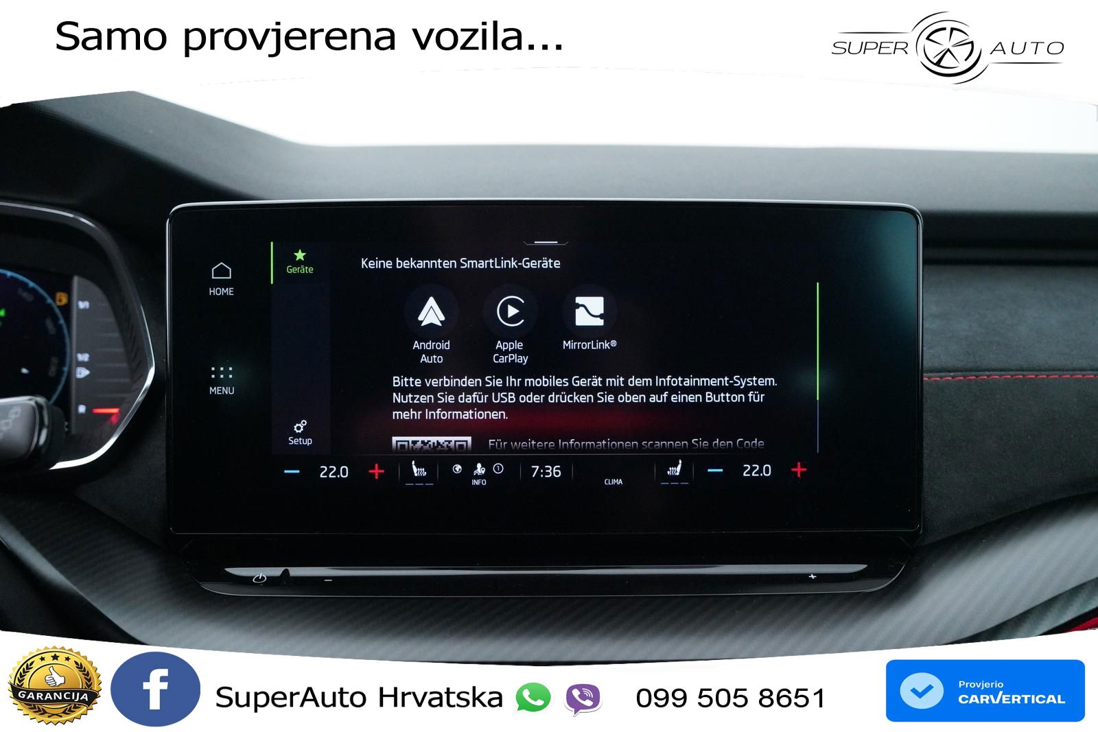 Škoda Octavia Combi RS 2.0 TSI (245 KS) DSG LED+GR SJED+ACC