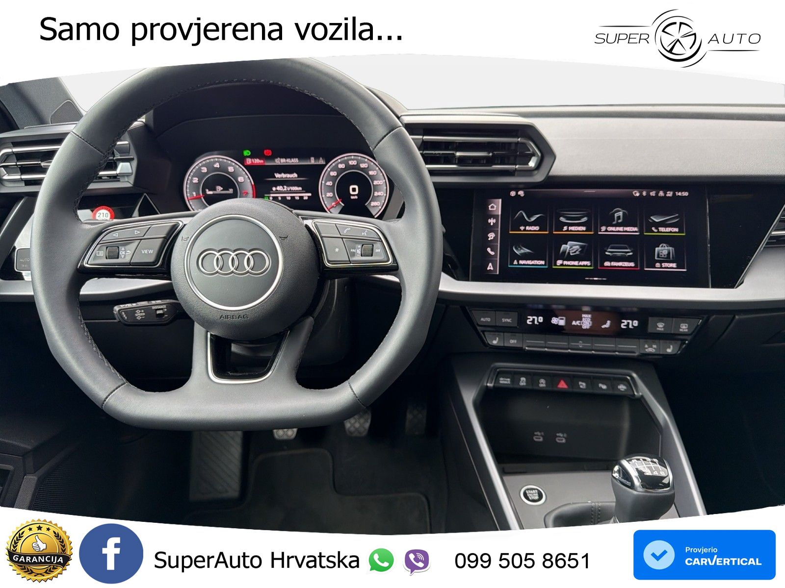 Audi A3 Sportback 30 TFSI (116 KS) LED+GR SJED+ACC