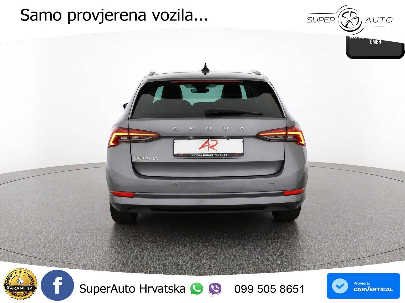 Škoda Octavia Combi 2.0 TDI (150 KS) DSG LED+GR SJED+ACC