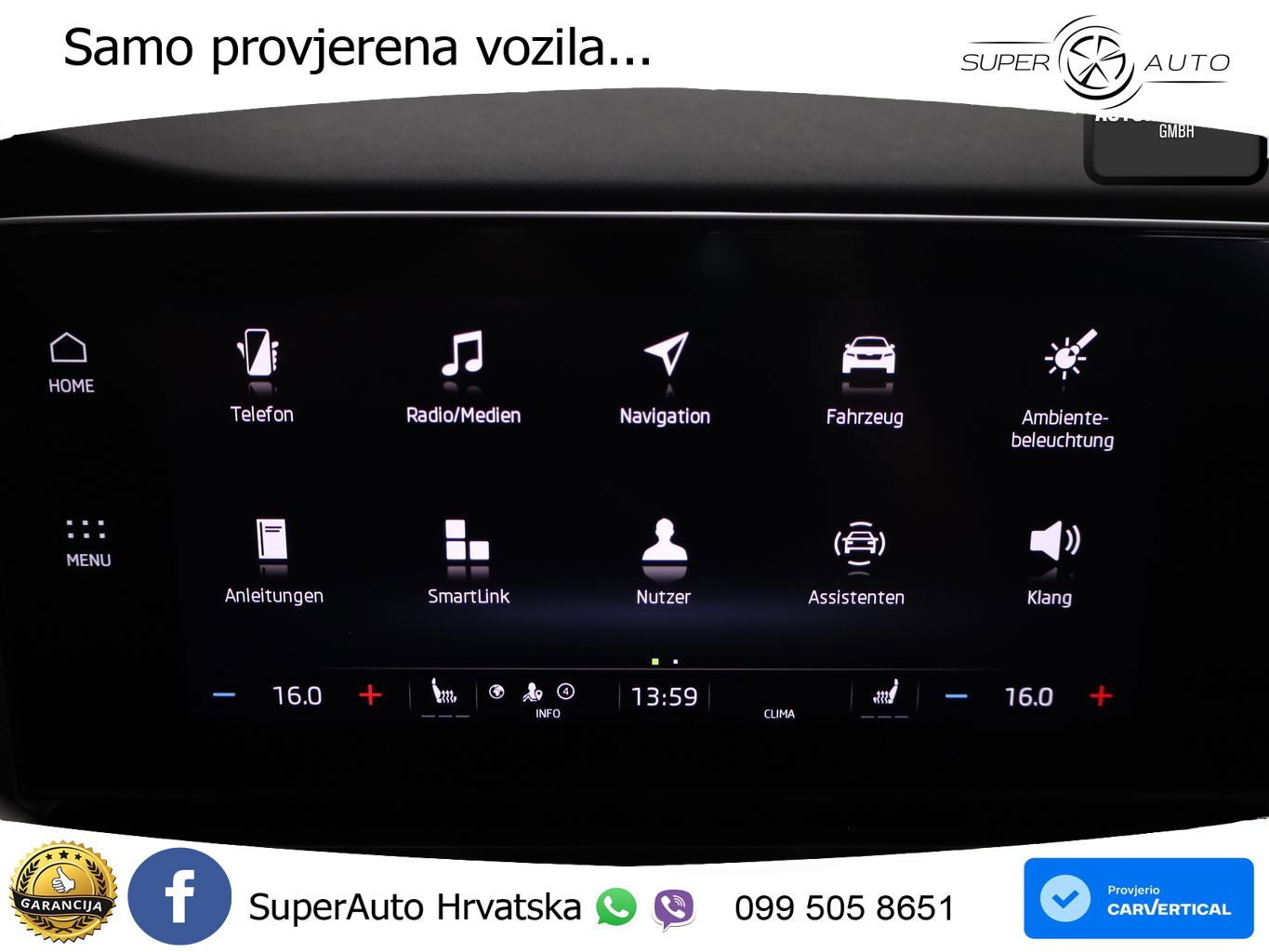 Škoda Octavia Combi 2.0 TDI (150 KS) DSG LED+GR SJED+ACC