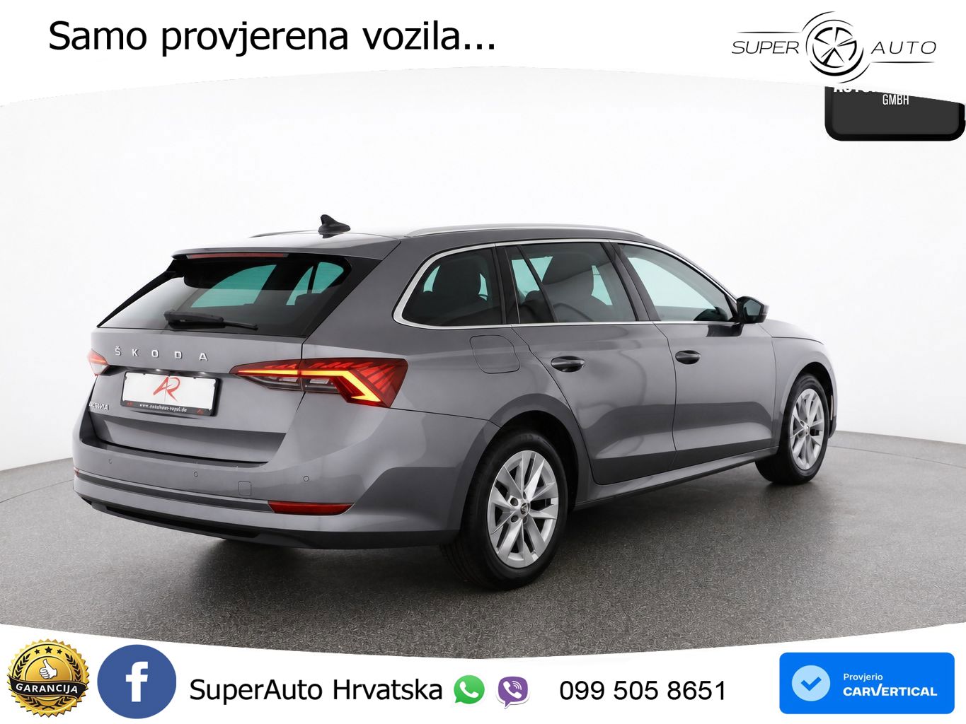 Škoda Octavia Combi 2.0 TDI (150 KS) DSG LED+GR SJED+ACC