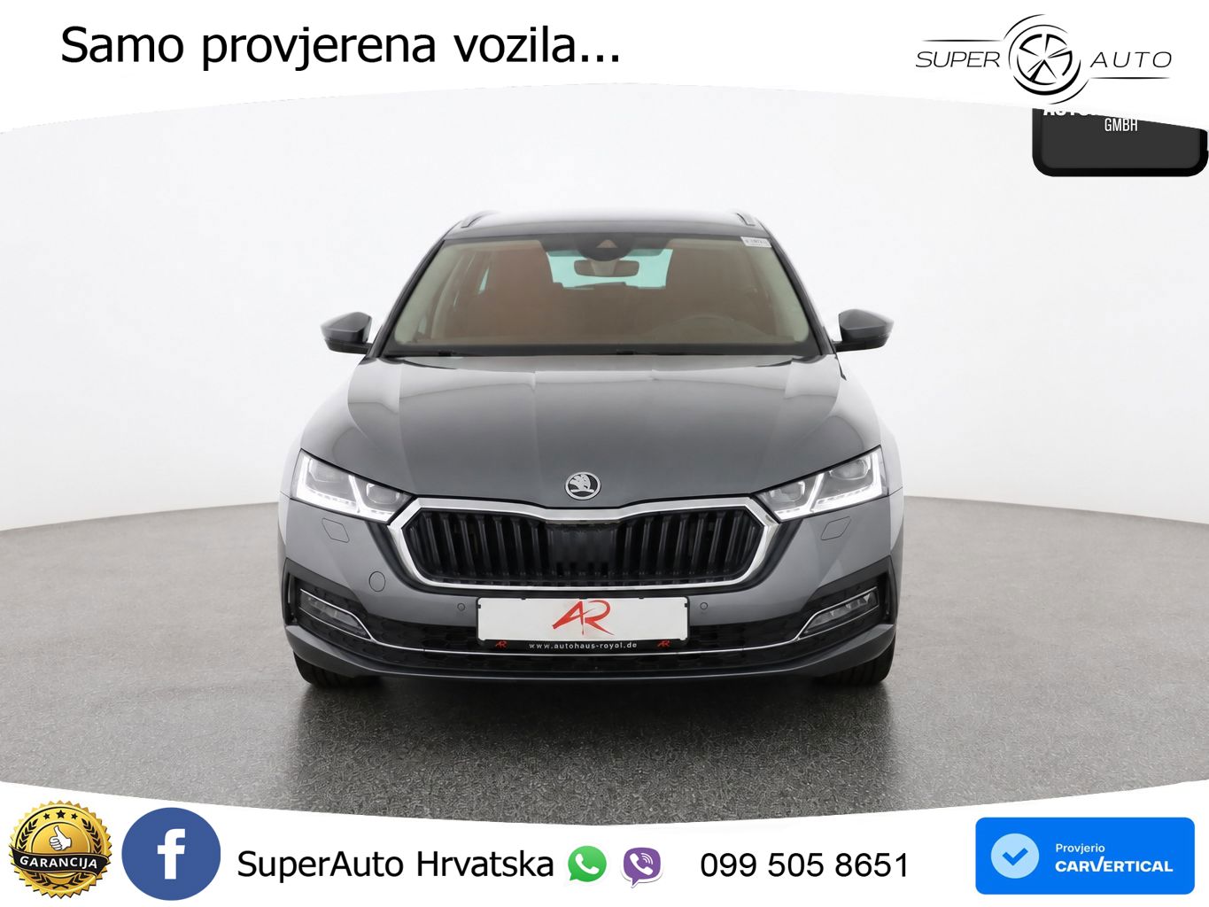 Škoda Octavia Combi 2.0 TDI (150 KS) DSG LED+GR SJED+ACC