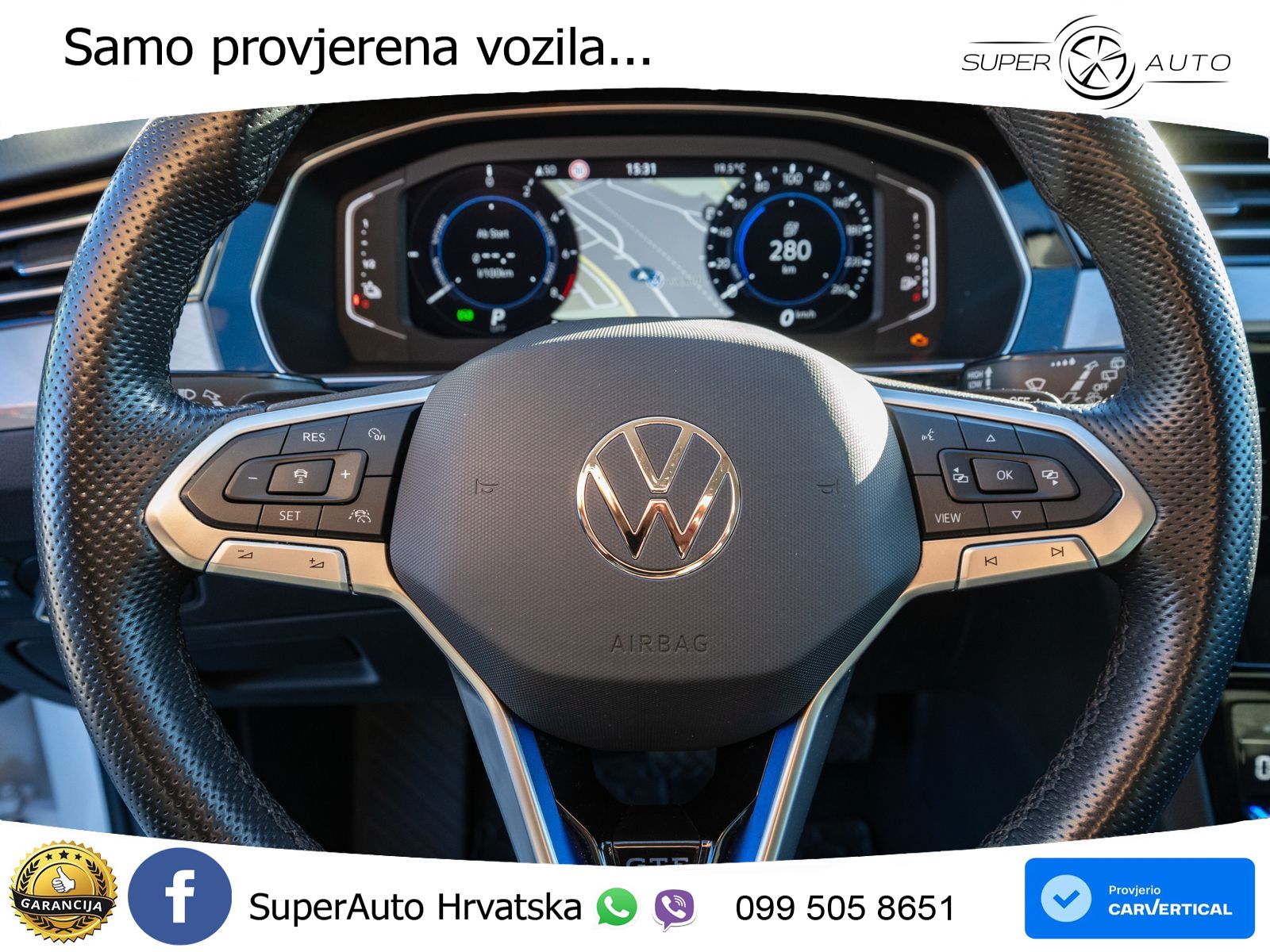 Volkswagen Passat Variant GTE 1.4 TSI (218 KS) DSG LED+GR SJED+ACC