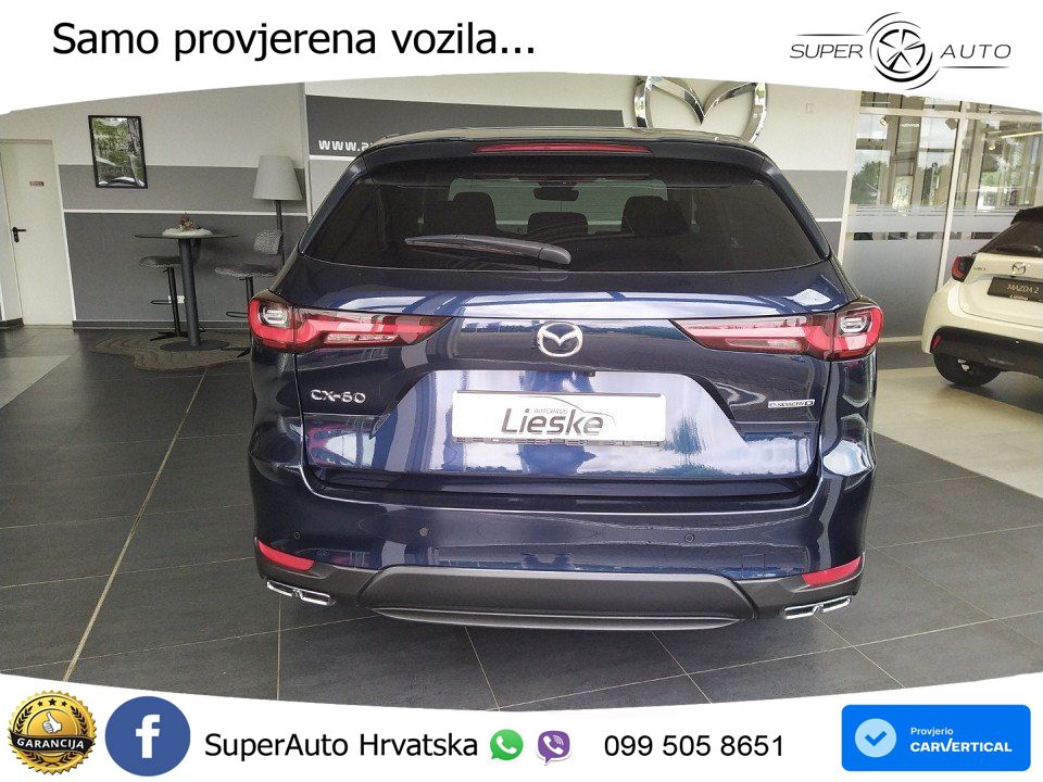 Mazda CX-60 3.3 e-Skyactiv D (200 KS) Automatic LED+GR SJED+ACC