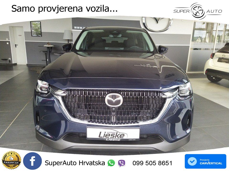 Mazda CX-60 3.3 e-Skyactiv D (200 KS) Automatic LED+GR SJED+ACC