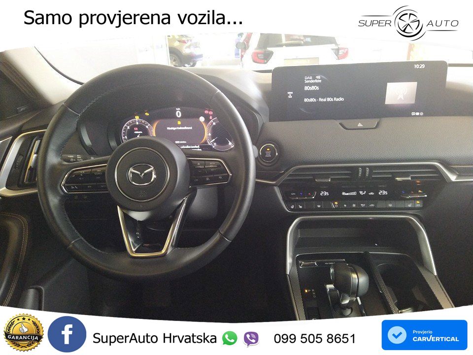 Mazda CX-60 3.3 e-Skyactiv D (200 KS) Automatic LED+GR SJED+ACC