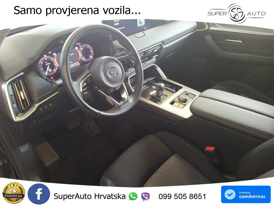 Mazda CX-60 3.3 e-Skyactiv D (200 KS) Automatic LED+GR SJED+ACC