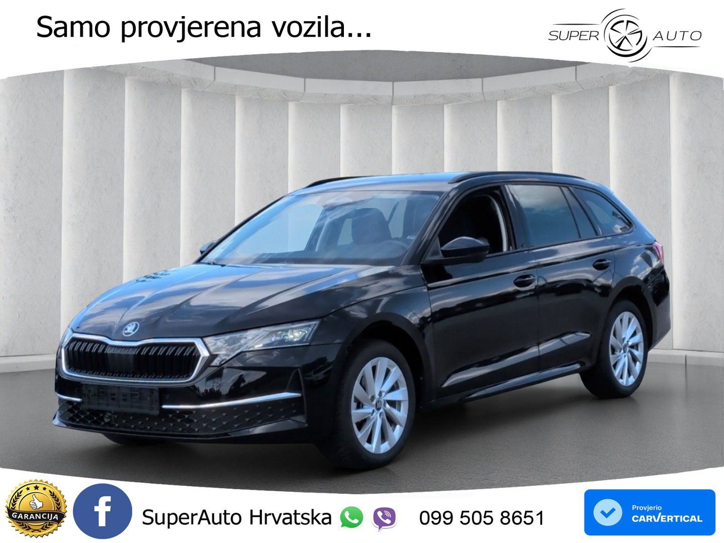 Škoda Octavia Combi 1.5 TSI (150 KS) DSG Selection MATRIX+GR SJED+KAM