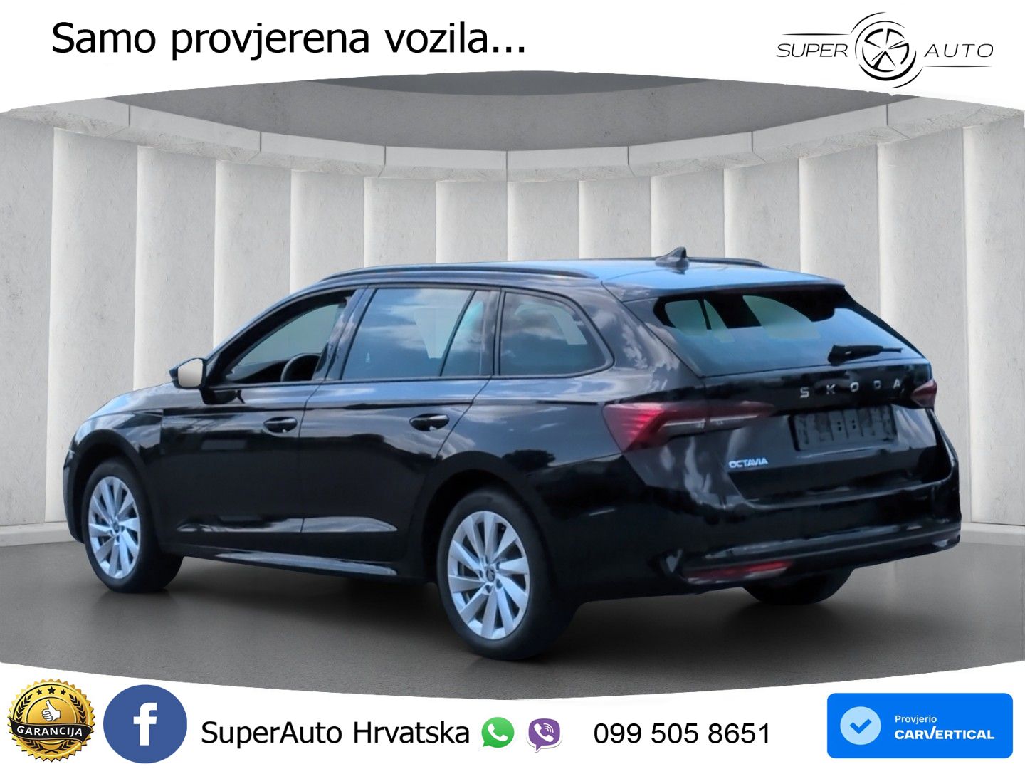 Škoda Octavia Combi 1.5 TSI (150 KS) DSG Selection MATRIX+GR SJED+KAM