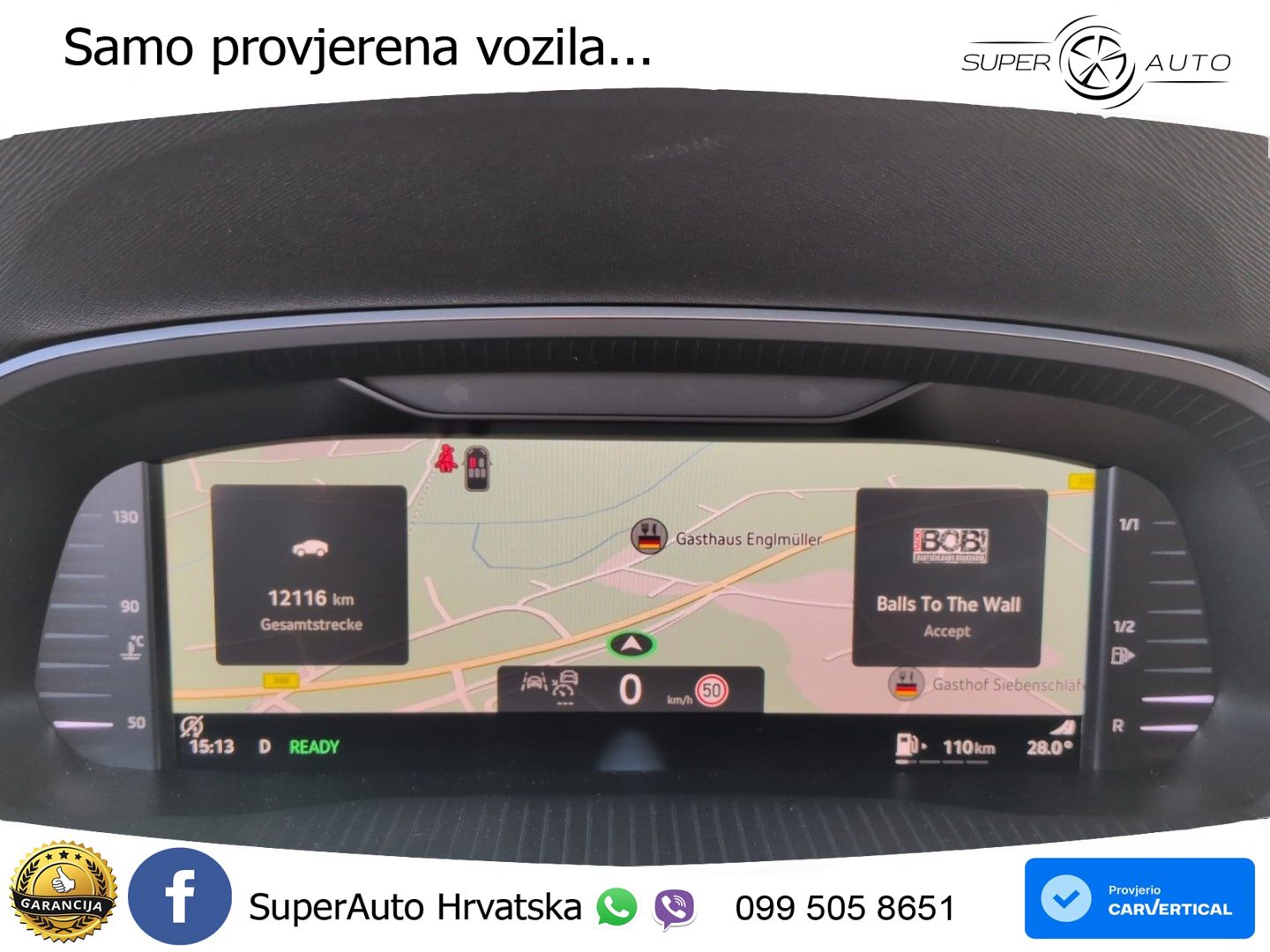 Škoda Octavia Combi 1.5 TSI (150 KS) DSG Selection MATRIX+GR SJED+KAM