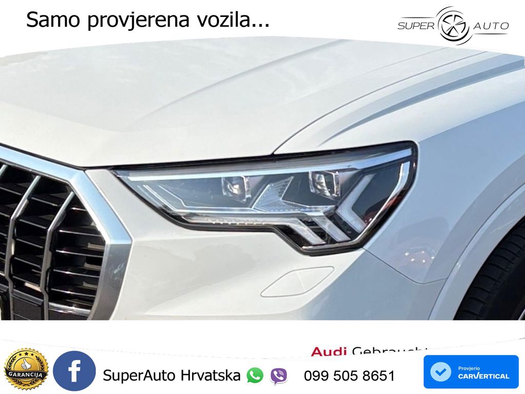 Audi Q3 40 TFSI (190 KS) quattro S tronic S line LED+GR SJED+ACC
