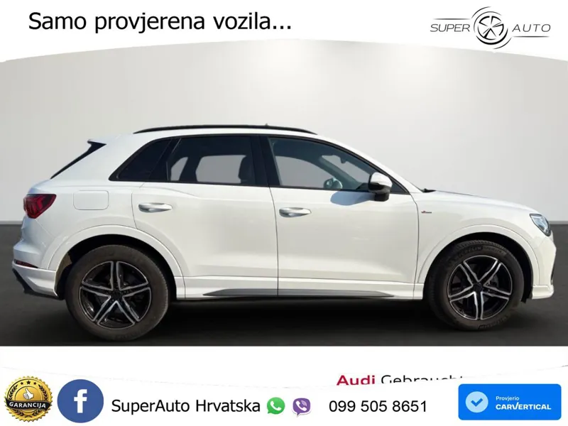 Audi Q3 40 TFSI (190 KS) quattro S tronic S line LED+GR SJED+ACC