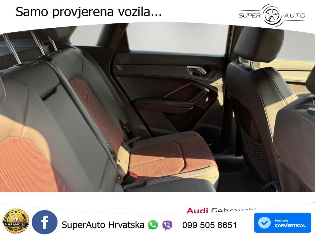 Audi Q3 40 TFSI (190 KS) quattro S tronic S line LED+GR SJED+ACC