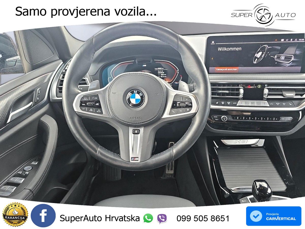 BMW X3 30d xDrive Steptronic M Sport LED+GR SJED+ACC