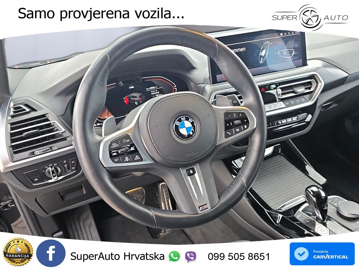 BMW X3 30d xDrive Steptronic M Sport LED+GR SJED+ACC