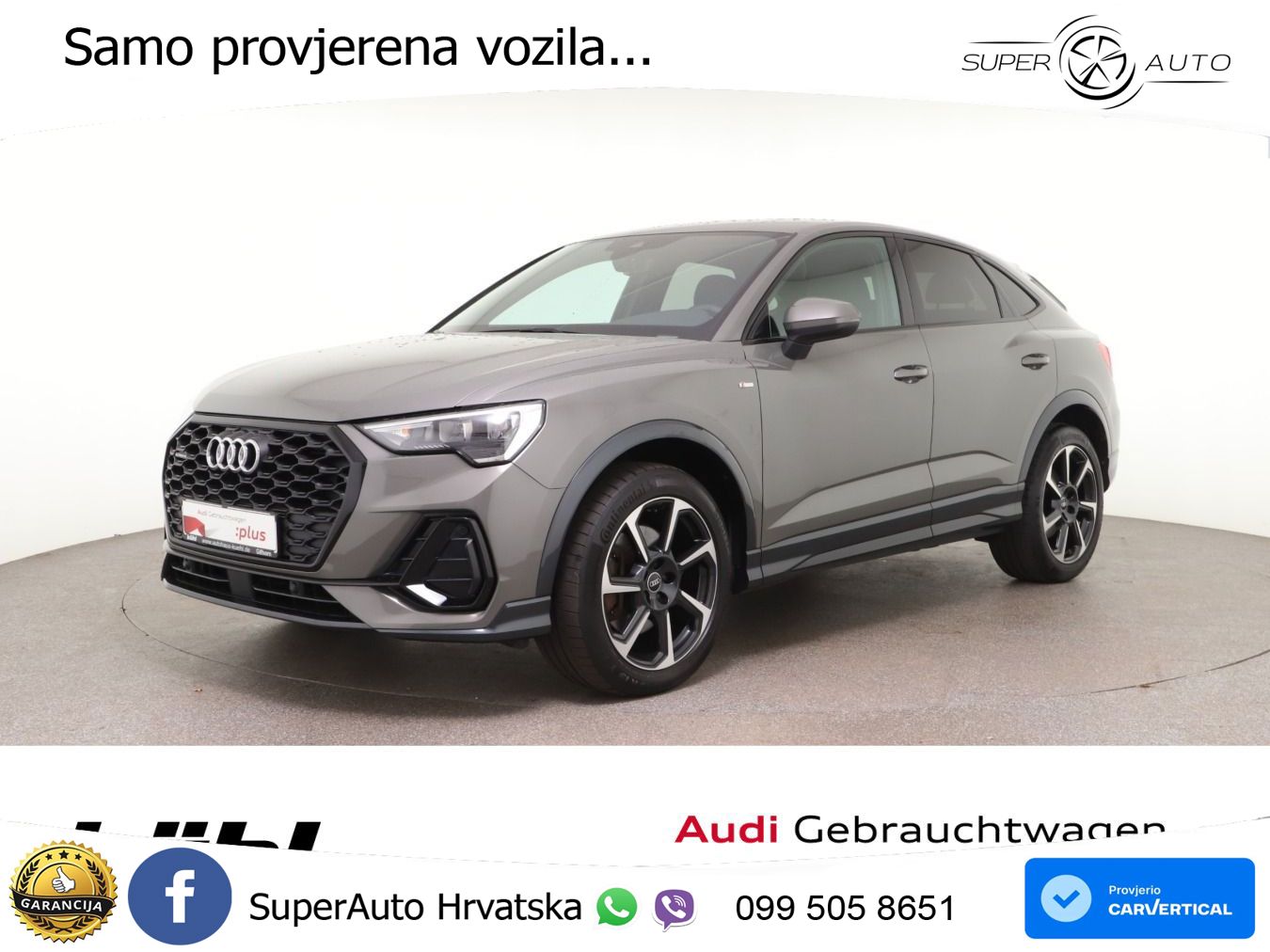 Audi Q3 II Sportback 40 TFSI (190 KS) quattro S tronic S line