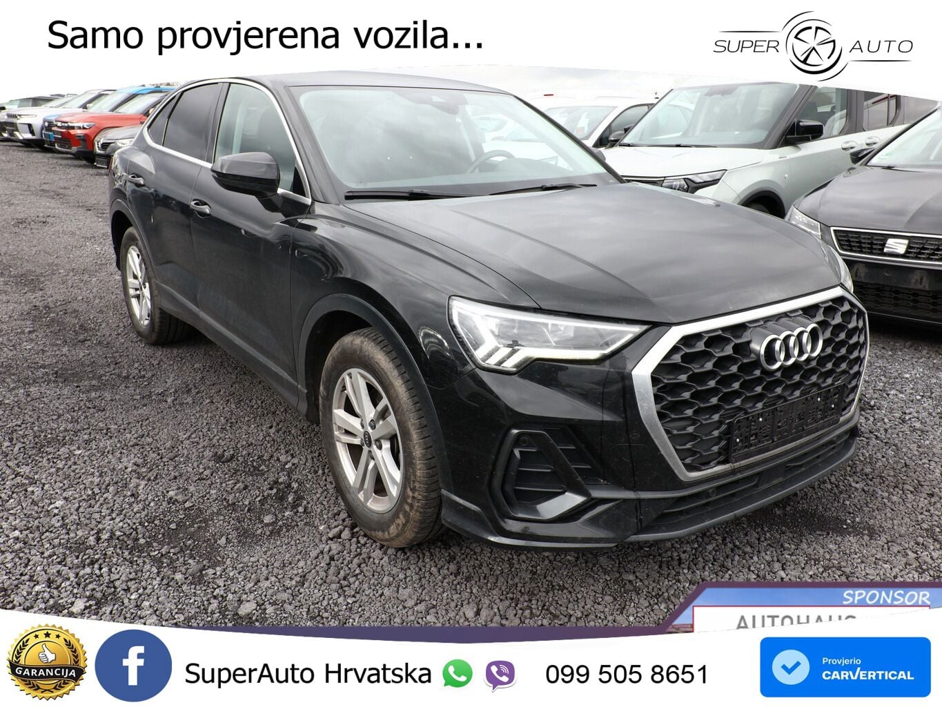 Audi Q3 Sportback 35 TFSI (150 KS) S tronic LED+GR SJED+ACC