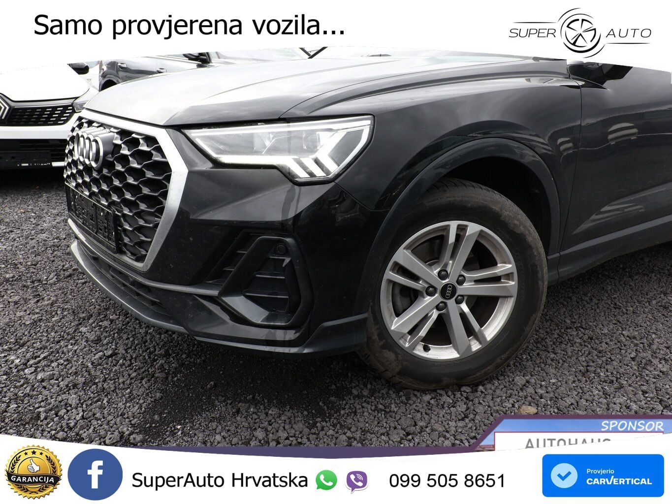 Audi Q3 Sportback 35 TFSI (150 KS) S tronic LED+GR SJED+ACC