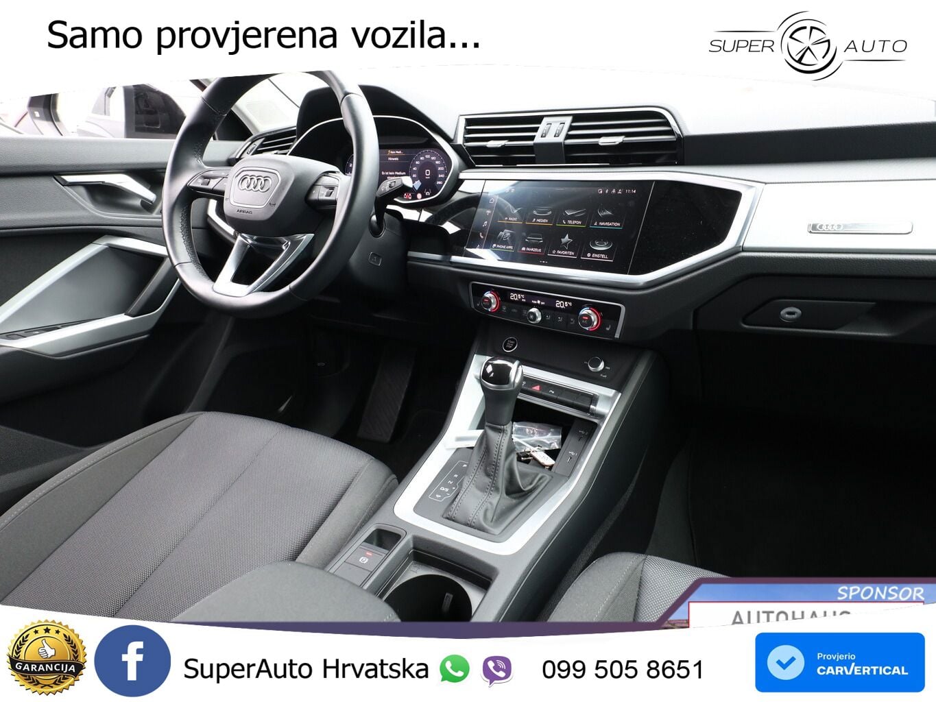 Audi Q3 Sportback 35 TFSI (150 KS) S tronic LED+GR SJED+ACC