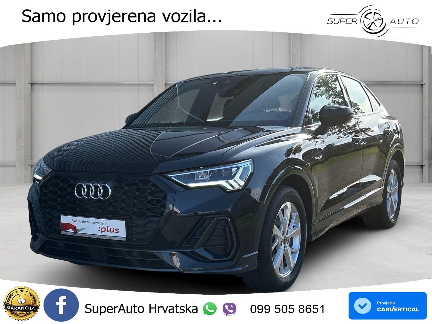Audi Q3 II Sportback 35 TFSI (150 KS) S tronic LED+GR SJED+ACC