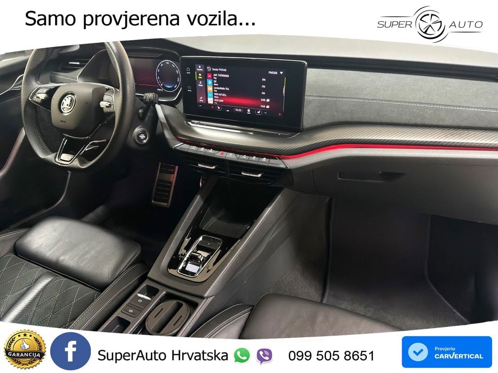Škoda Octavia Combi RS 2.0 TDI (200 KS) DSG LED+GR SJED+ACC