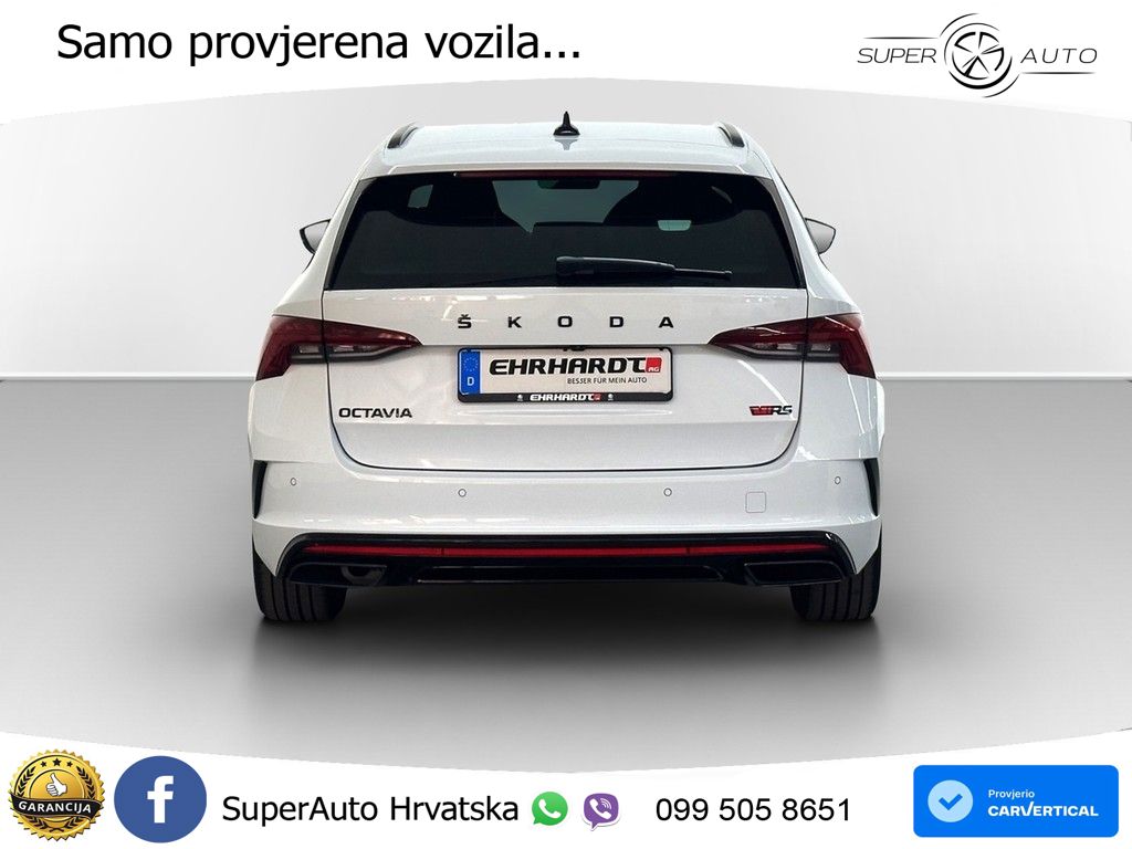 Škoda Octavia Combi RS 2.0 TDI (200 KS) DSG LED+GR SJED+ACC