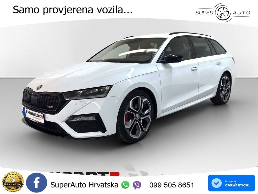 Škoda Octavia Combi RS 2.0 TDI (200 KS) DSG LED+GR SJED+ACC