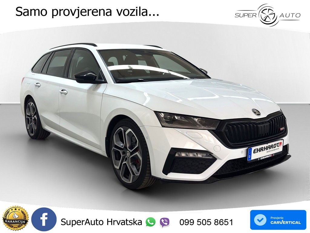 Škoda Octavia Combi RS 2.0 TDI (200 KS) DSG LED+GR SJED+ACC