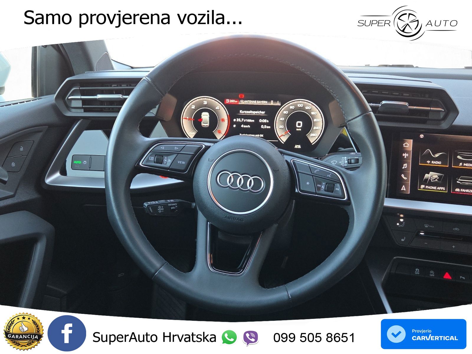 Audi A3 Limuzina 30 TDI (116 KS)