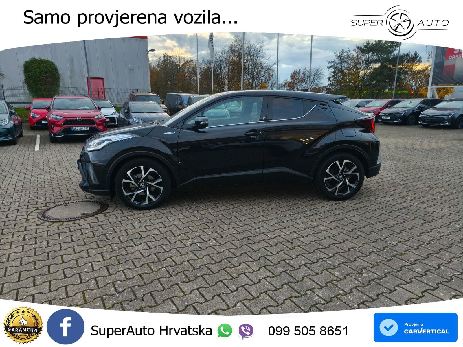 Toyota C-HR 1.8 (122 KS) Hybrid e-CVT Team D LED+GR SJED+ACC