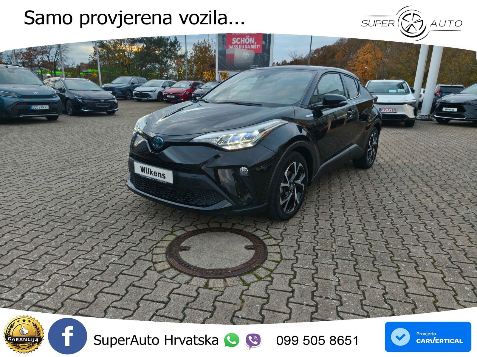 Toyota C-HR 1.8 (122 KS) Hybrid e-CVT Team D LED+GR SJED+ACC