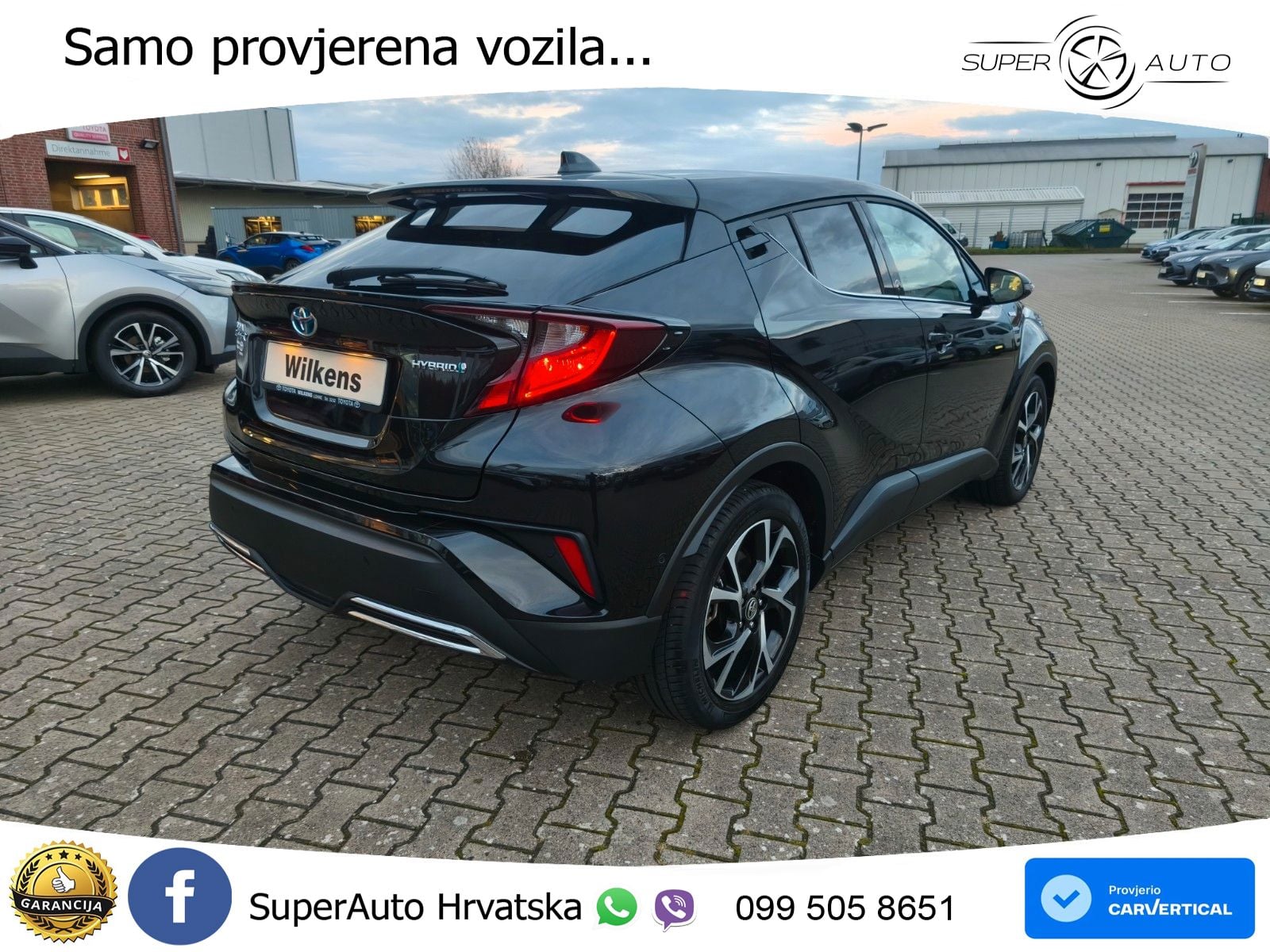 Toyota C-HR 1.8 (122 KS) Hybrid e-CVT Team D LED+GR SJED+ACC