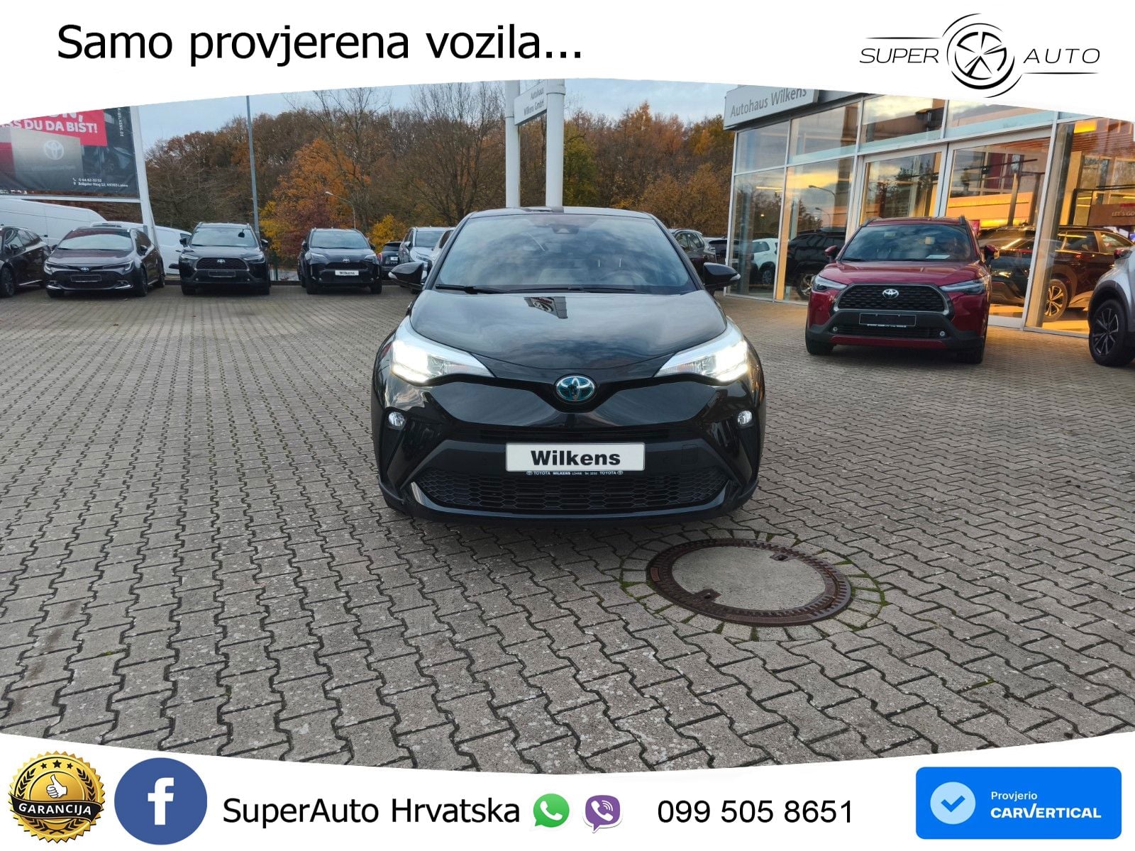 Toyota C-HR 1.8 (122 KS) Hybrid e-CVT Team D LED+GR SJED+ACC