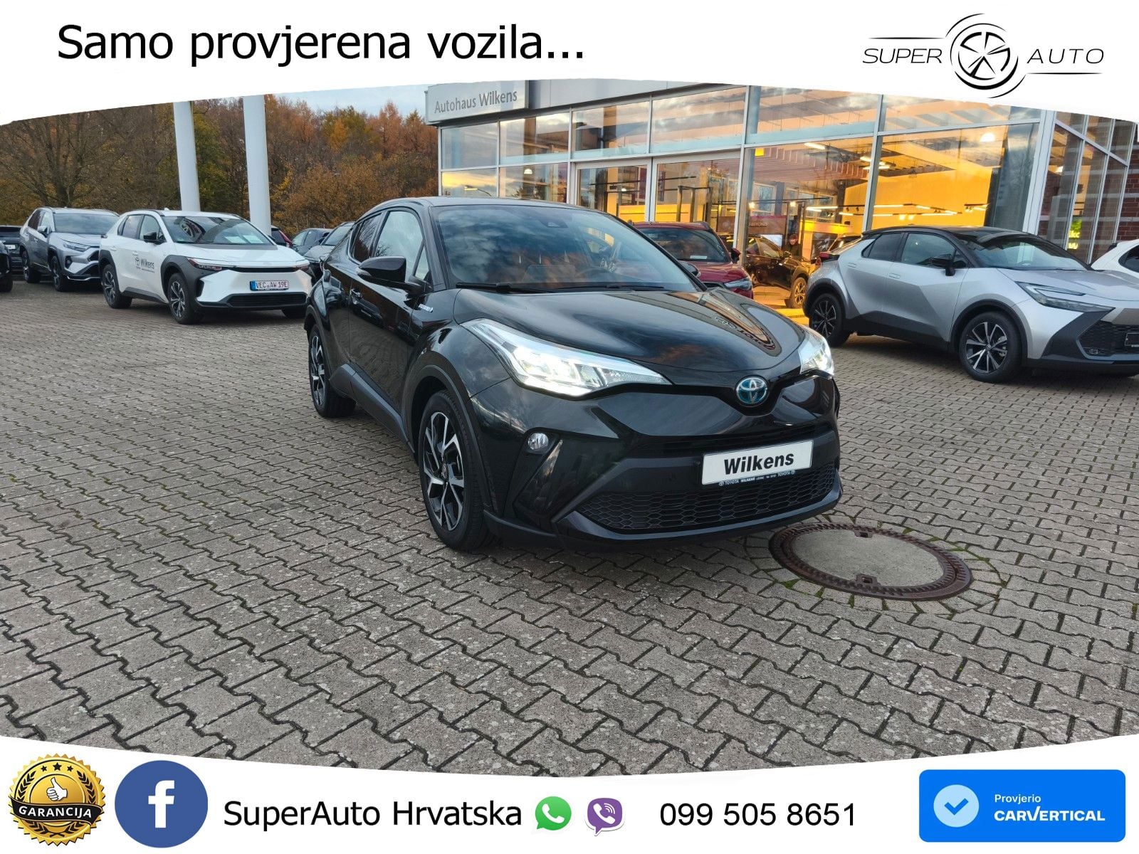 Toyota C-HR 1.8 (122 KS) Hybrid e-CVT Team D LED+GR SJED+ACC