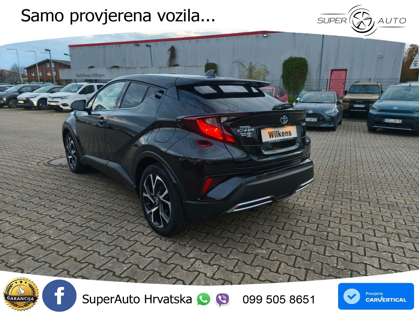 Toyota C-HR 1.8 (122 KS) Hybrid e-CVT Team D LED+GR SJED+ACC