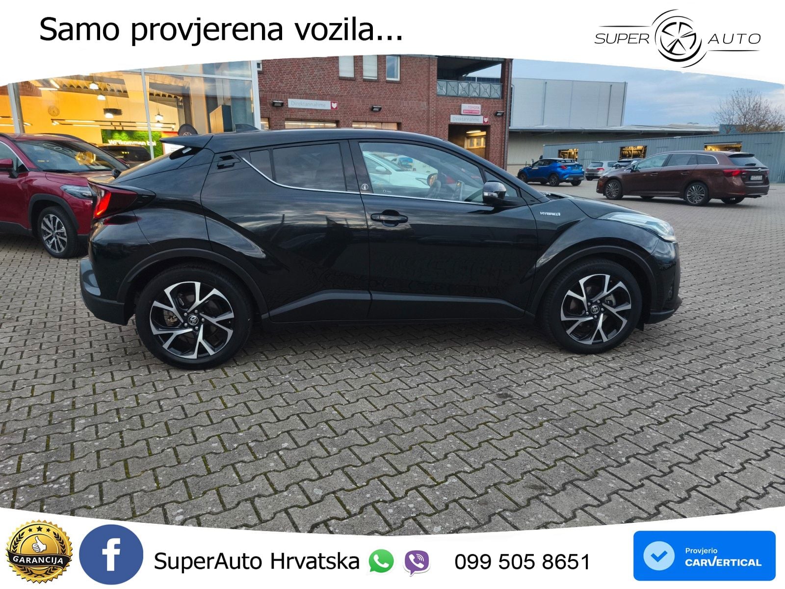 Toyota C-HR 1.8 (122 KS) Hybrid e-CVT Team D LED+GR SJED+ACC