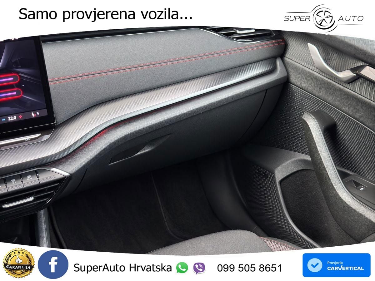 Škoda Octavia Combi RS 2.0 TSI (265 KS) DSG LED+GR SJED+ACC