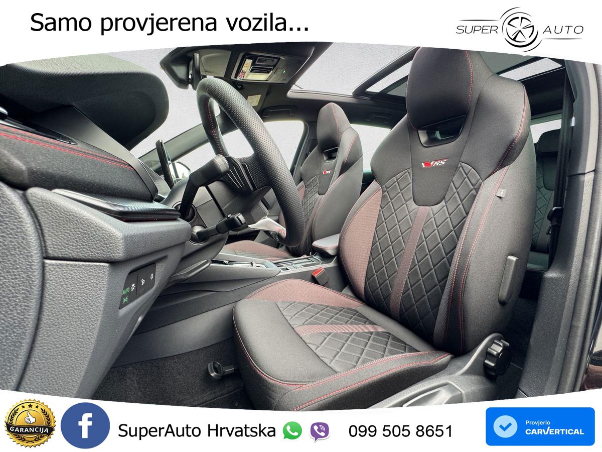 Škoda Octavia Combi RS 2.0 TSI (265 KS) DSG LED+GR SJED+ACC