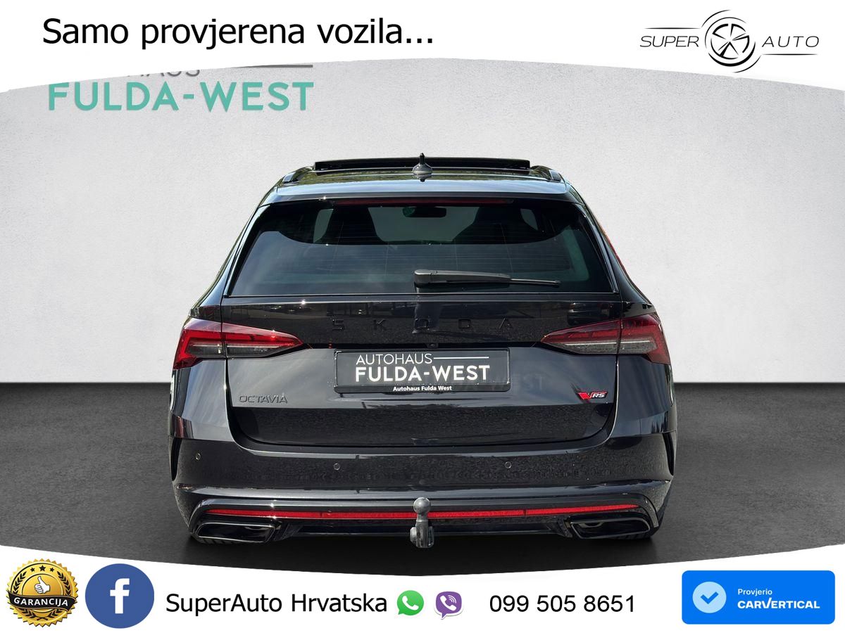 Škoda Octavia Combi RS 2.0 TSI (265 KS) DSG LED+GR SJED+ACC