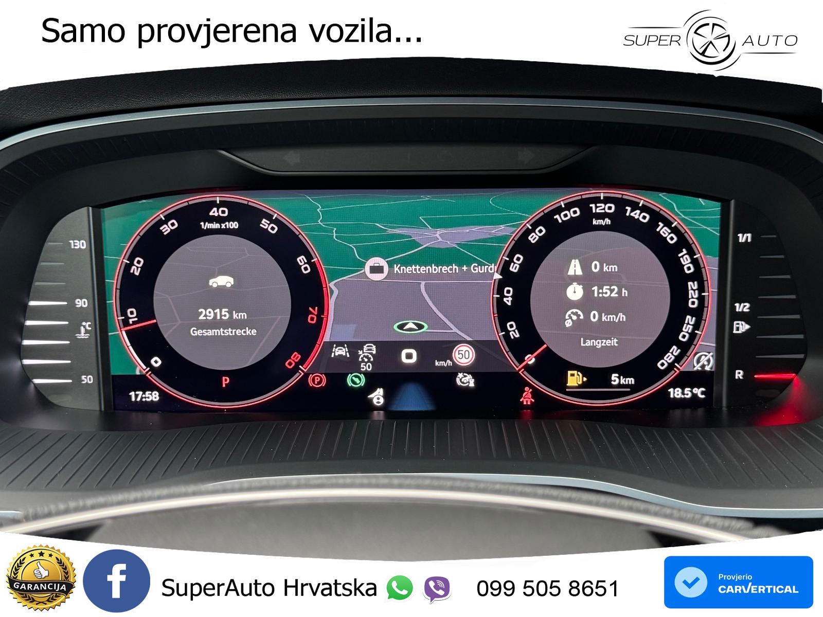 Škoda Octavia Combi RS 2.0 TSI (265 KS) DSG LED+GR SJED+ACC