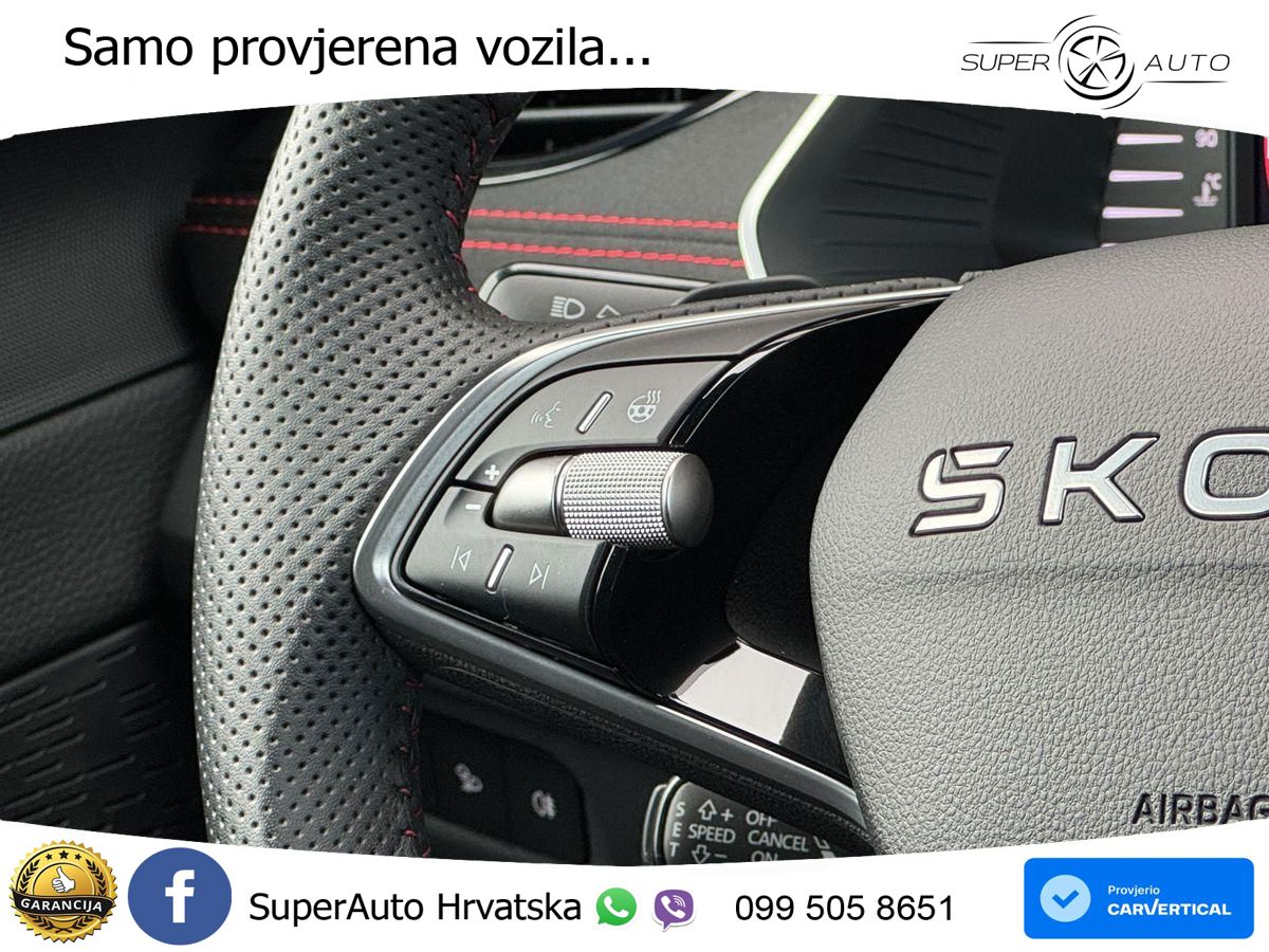 Škoda Octavia Combi RS 2.0 TSI (265 KS) DSG LED+GR SJED+ACC